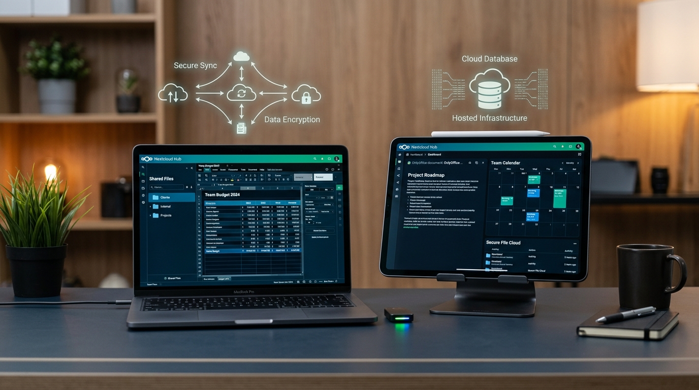 Servicios en la nube privada Nextcloud Hub